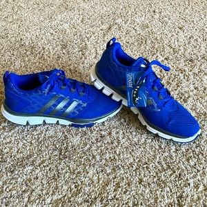 New! Adidas Speed Trainer 2 Athletic Shoew #S84743 Royal Blue & Gray Men’s Sz 8